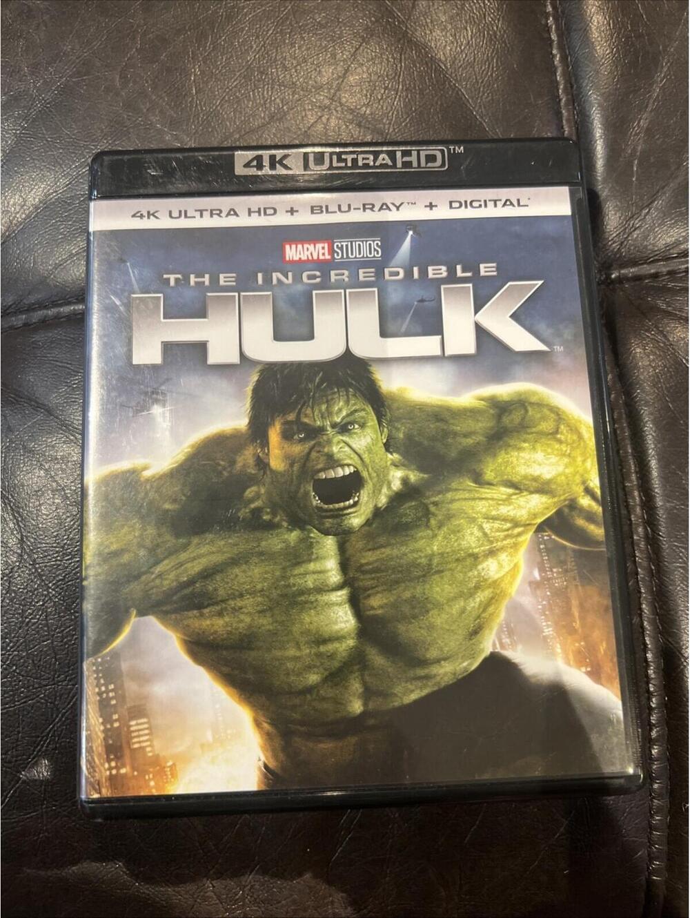 The Incredible Hulk 4K + Blu-ray With Slip Cover in VGC RARE OOP Edward Norton